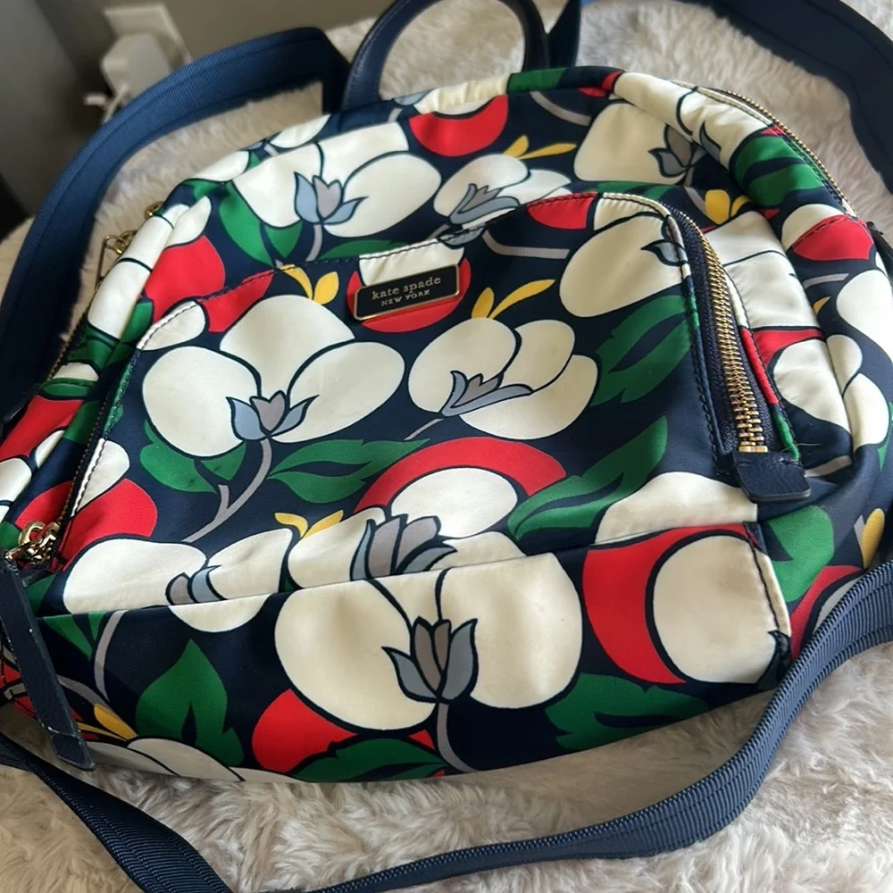 Kate Spade Dawn Breezy Floral Mini Backpack - Multicolor